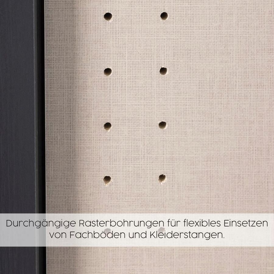 Rauch Zweefdeurkast Kledingkast kast garderobe linnenkast kleedkamer SYNCRONO - Foto 5