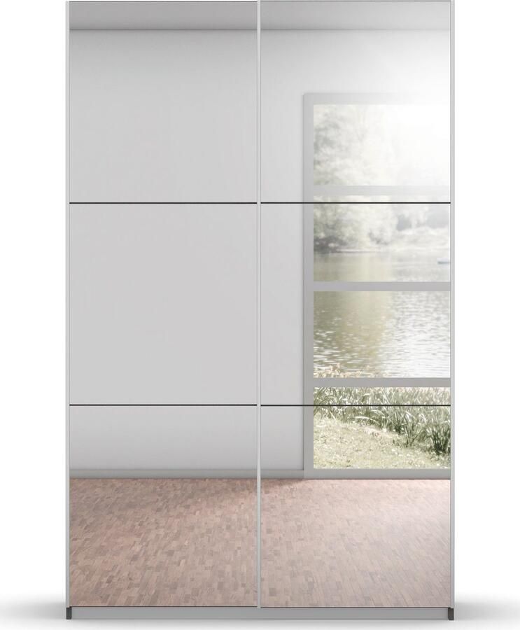 Rauch Zweefdeurkast Kledingkast kast garderobe REFLECT inclusief praktische binneninrichting met veel opbergruimte made in germany - Foto 6