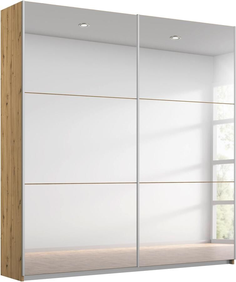 Rauch Zweefdeurkast Kledingkast kast garderobe REFLECT inclusief praktische binneninrichting met veel opbergruimte made in germany - Foto 15