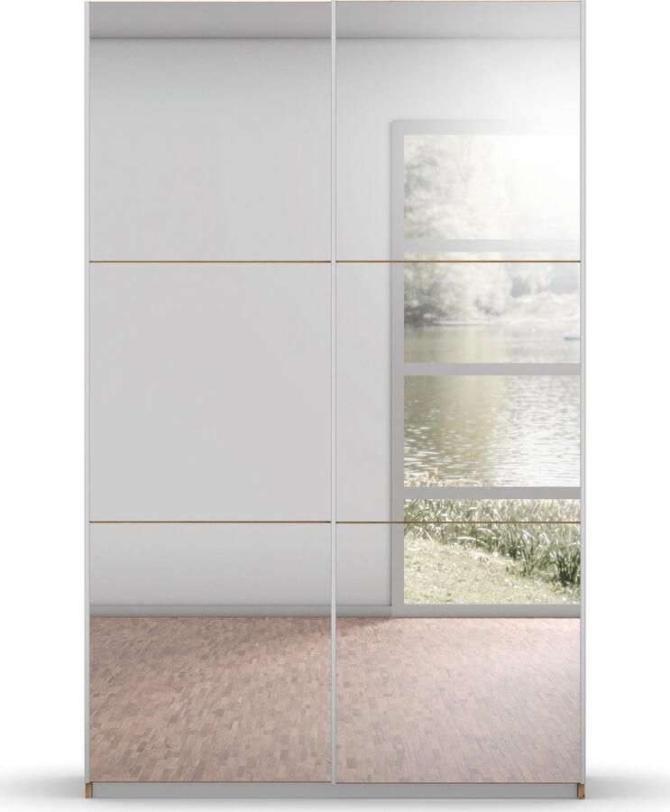 Rauch Zweefdeurkast Kledingkast kast garderobe REFLECT inclusief praktische binneninrichting met veel opbergruimte made in germany - Foto 6