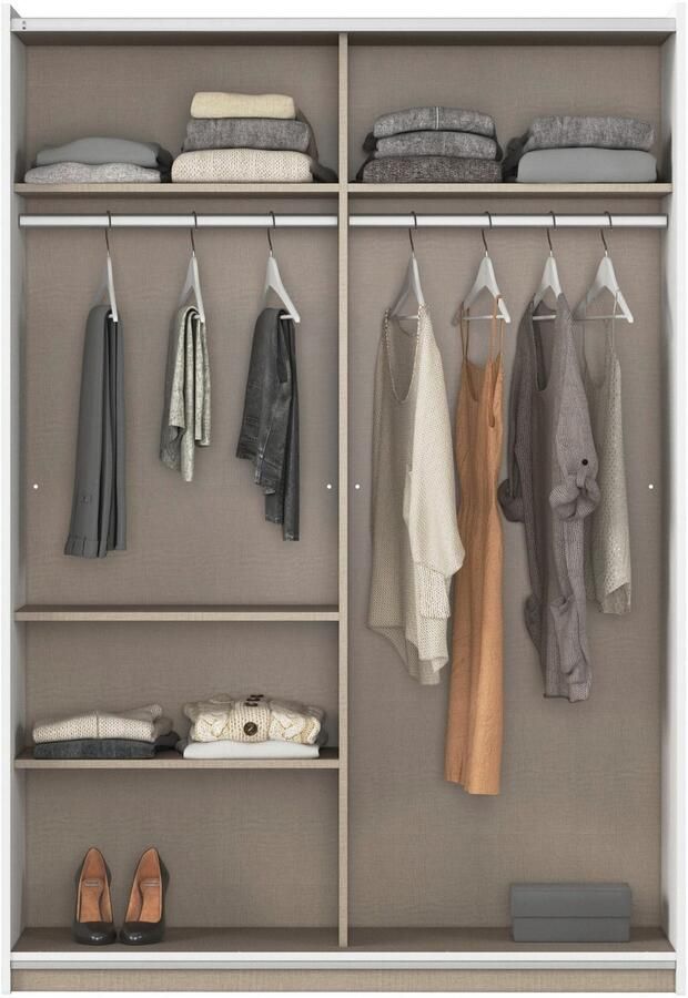 Rauch Zweefdeurkast Kledingkast kast garderobe REFLECT inclusief praktische binneninrichting met veel opbergruimte made in germany - Foto 14