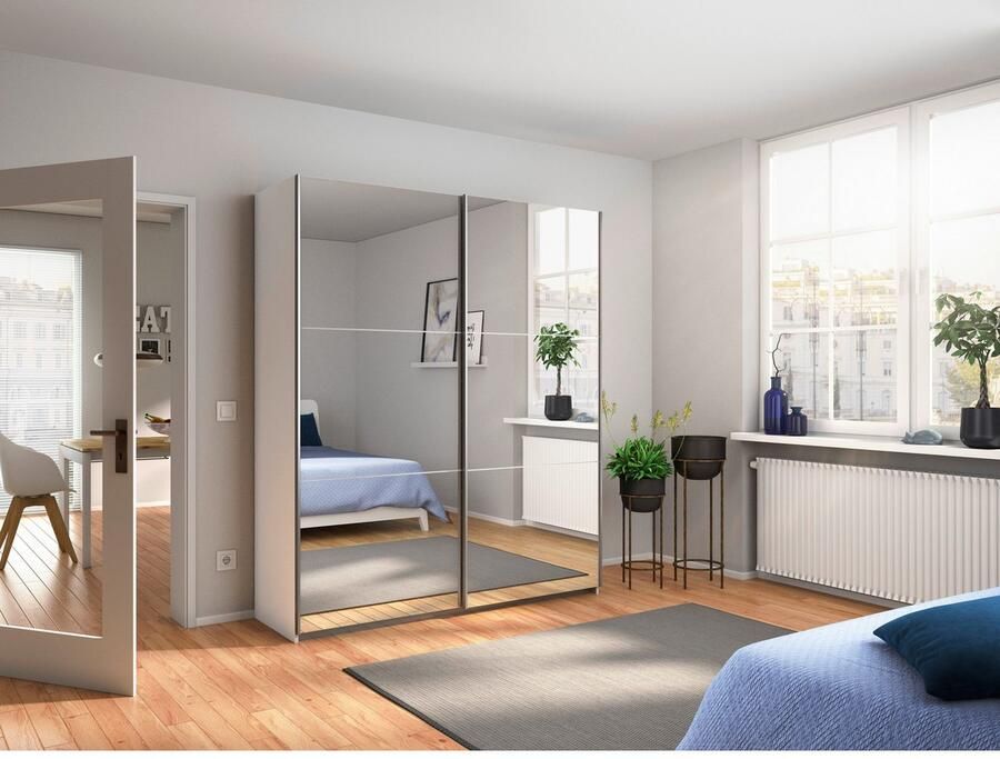 Rauch Zweefdeurkast Kledingkast kast garderobe REFLECT inclusief praktische binneninrichting met veel opbergruimte made in germany - Foto 12