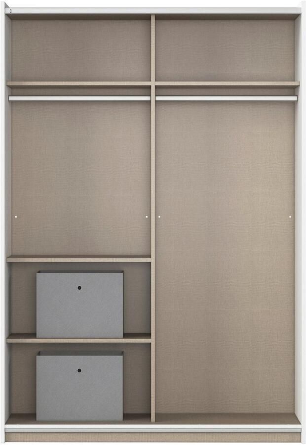 Rauch Zweefdeurkast Kledingkast kast garderobe REFLECT inclusief praktische binneninrichting met veel opbergruimte made in germany - Foto 13
