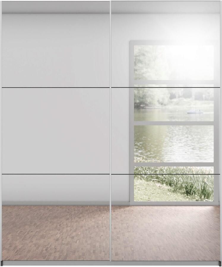 Rauch Zweefdeurkast Kledingkast kast garderobe REFLECT inclusief praktische binneninrichting met veel opbergruimte made in germany - Foto 11