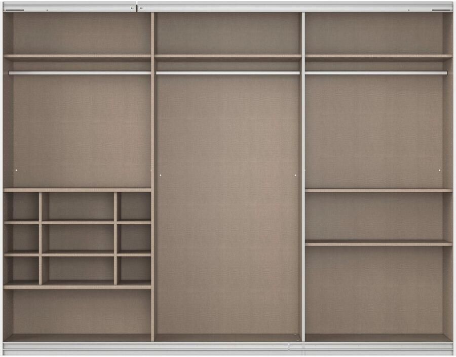 Rauch Zweefdeurkast Kledingkast TOMA met passe-partout incl. rek inzet en extra legplanken made in germany - Foto 9