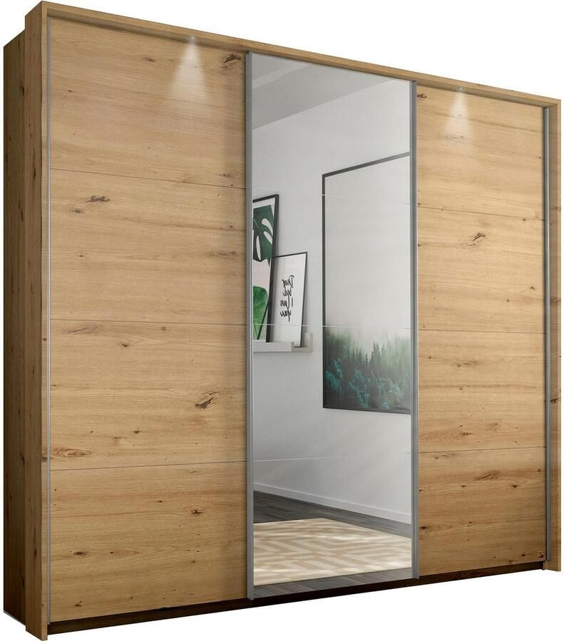 Rauch Zweefdeurkast Kledingkast TOMA met passe-partout incl. rek inzet en extra legplanken made in germany - Foto 10