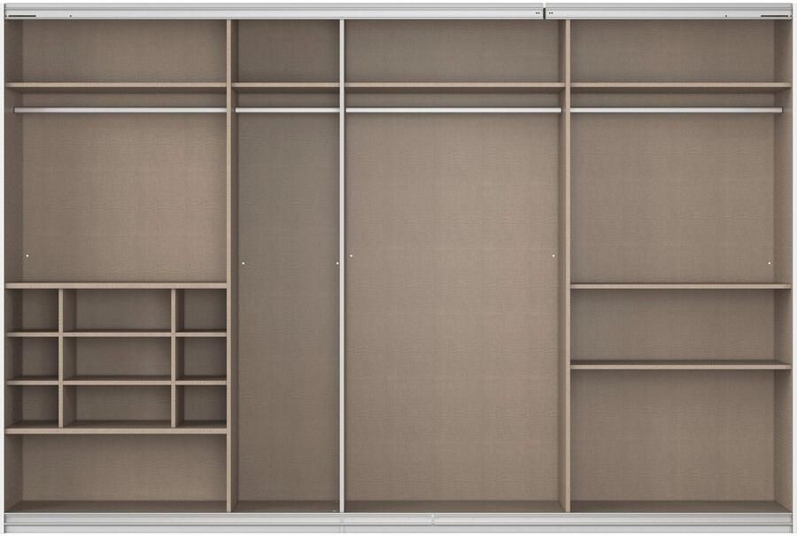 Rauch Zweefdeurkast Kledingkast TOMA met passe-partout incl. rek inzet en extra legplanken made in germany - Foto 9
