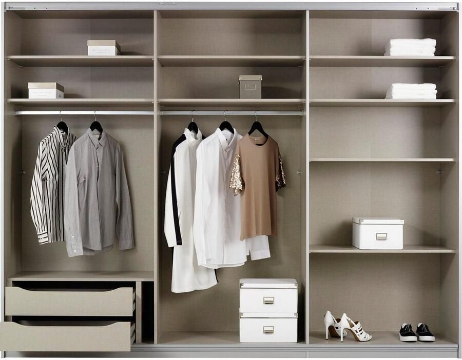 Rauch Zweefdeurkast Kulmbach met uitgebreide interieurinrichting en passe-partout - Foto 6