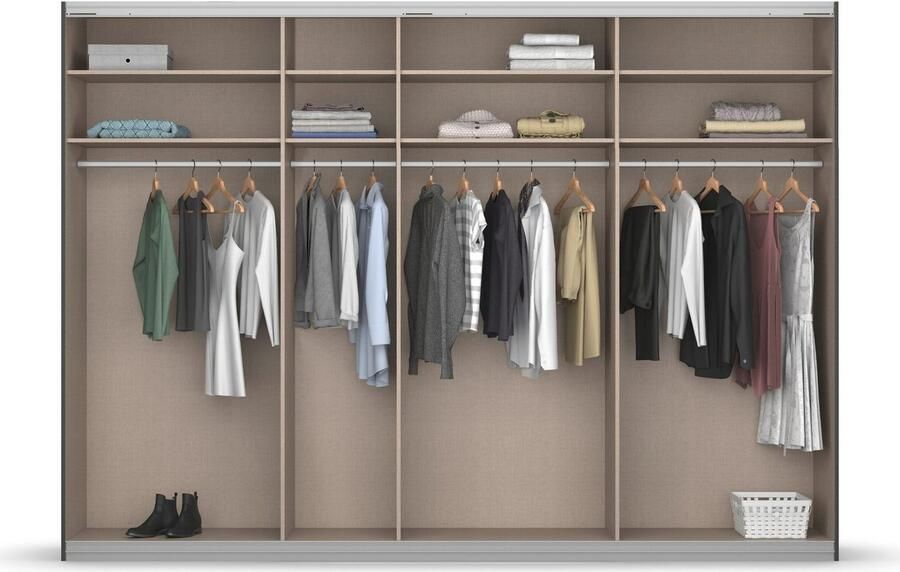 Rauch Zweefdeurkast Kledingkast kast garderobe linnenkast kleedkamer OTELI - Foto 9