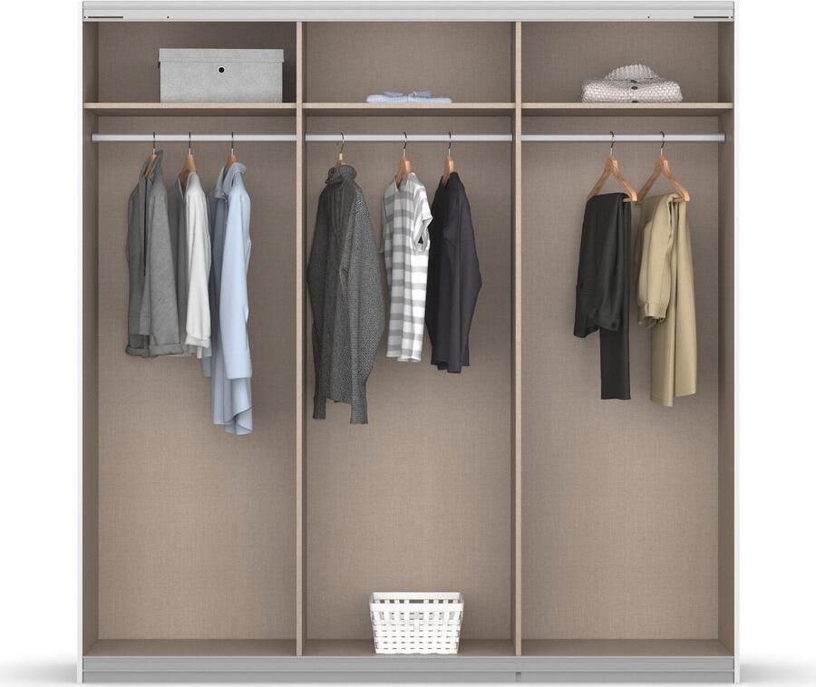 Rauch Zweefdeurkast Kledingkast kast garderobe linnenkast kleedkamer OTELI - Foto 9