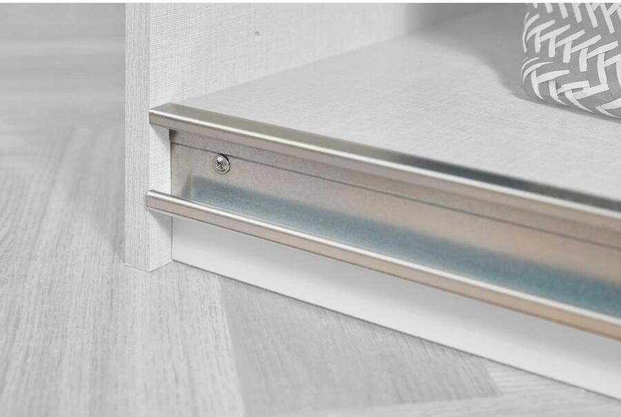 Home24 Zweefdeurkast Quadra(met spiegel ) rauch Orange - Foto 7