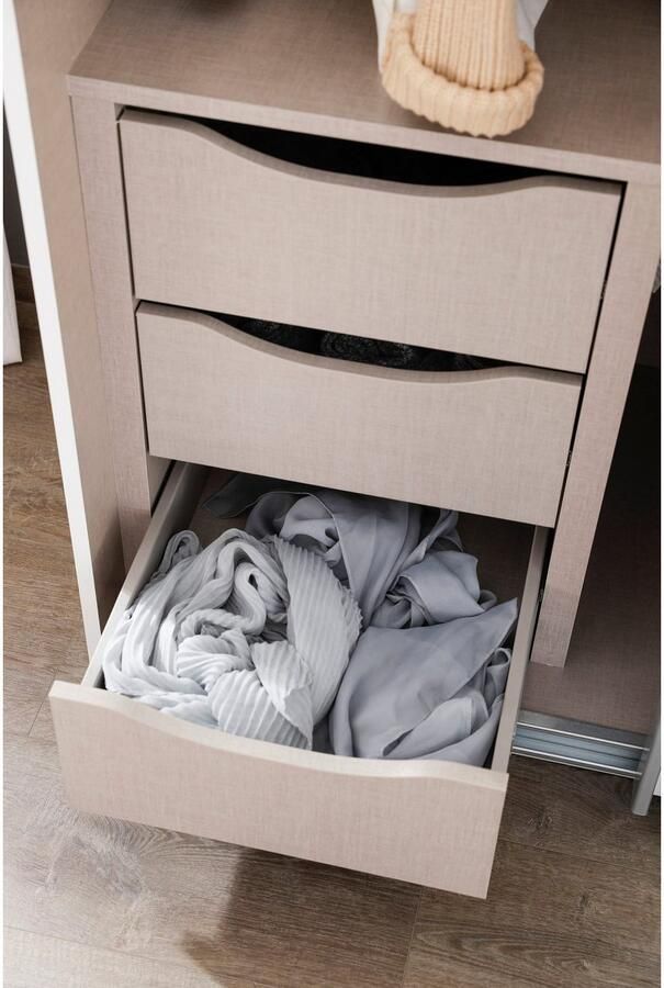 Rauch Zweefdeurkast Quadra Hoekkast inclusief deurdemper en lade-inzet - Foto 7