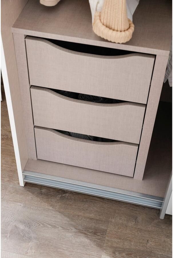 Rauch Zweefdeurkast Quadra Hoekkast inclusief deurdemper en lade-inzet - Foto 8