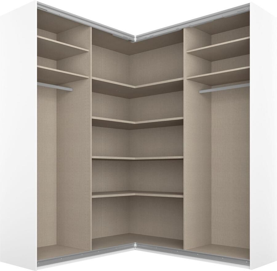 Rauch Zweefdeurkast Quadra Hoekkast inclusief deurdemper - Foto 3