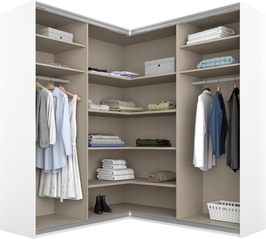 Rauch Zweefdeurkast Quadra Hoekkast inclusief deurdemper - Foto 4