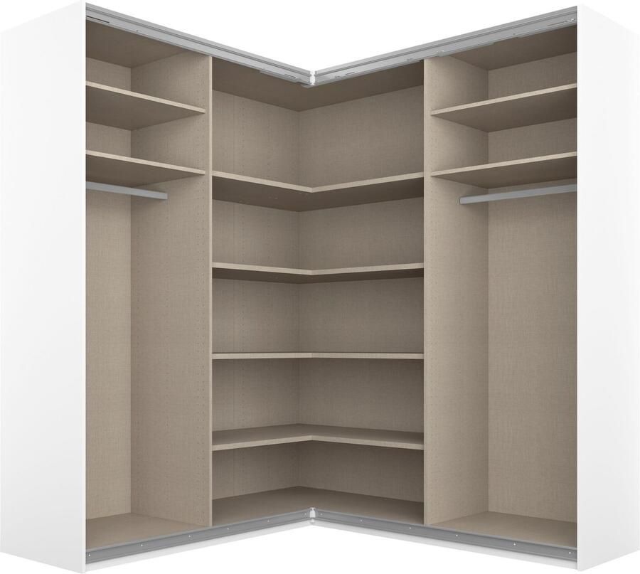 Rauch Zweefdeurkast Quadra Hoekkast inclusief deurdemper - Foto 6