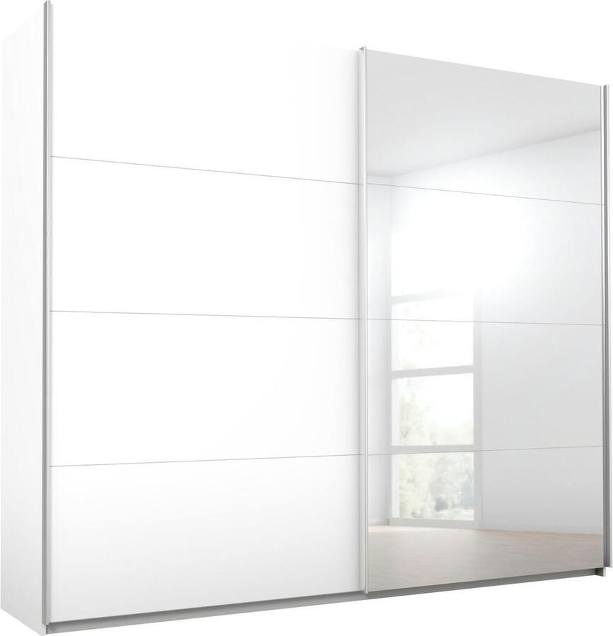 Home24 Zweefdeurkast Quadra(met spiegel ) rauch Orange - Foto 6