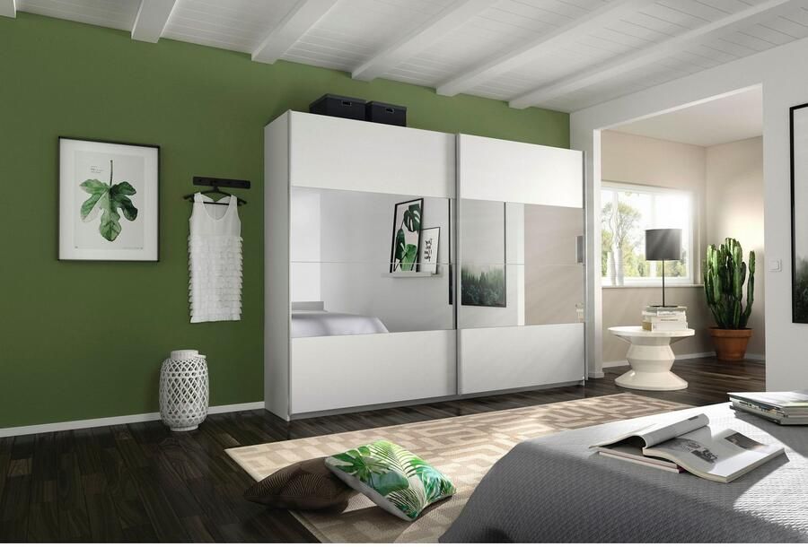 Home24 Zweefdeurkast Quadra(met spiegel ) rauch Orange - Foto 10