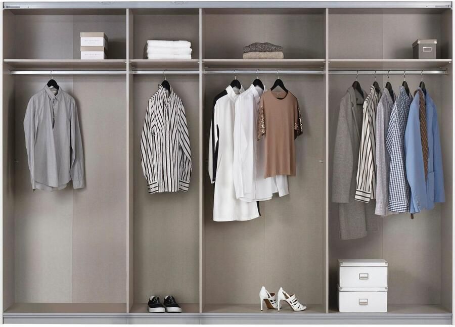 Rauch Zweefdeurkast Quadra met spiegelelementen - Foto 6