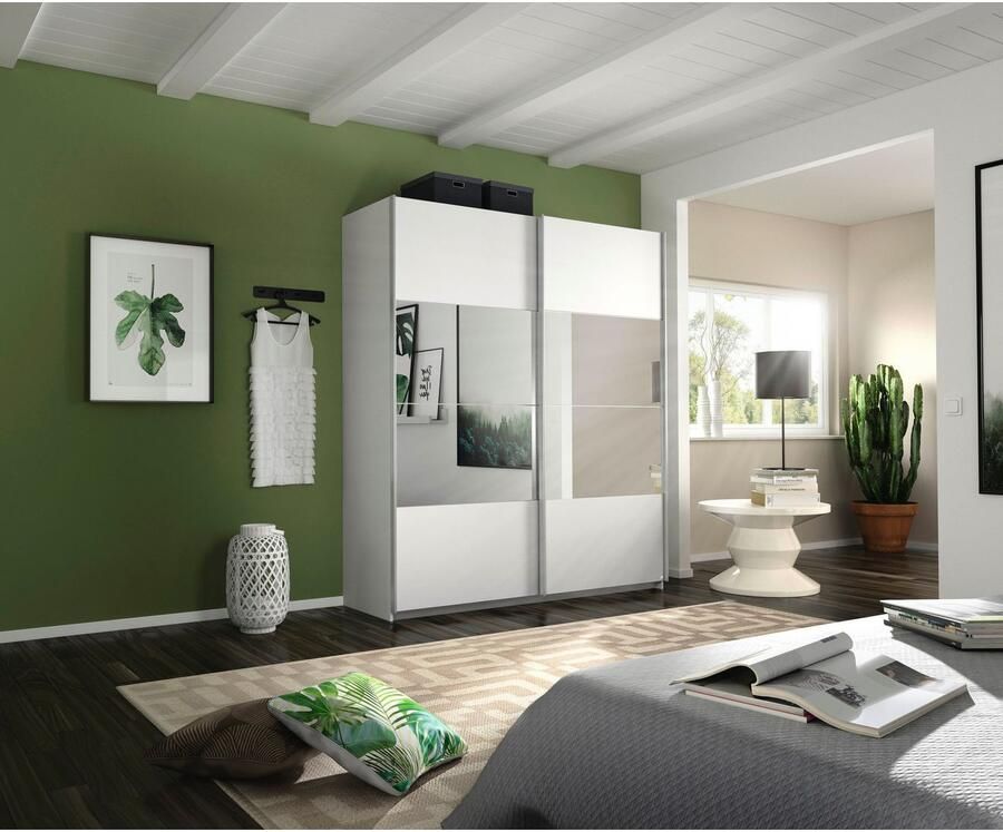 Rauch Zweefdeurkast Quadra met spiegelelementen - Foto 8