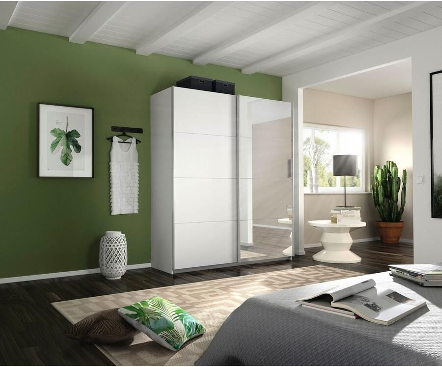 Rauch Zweefdeurkast Quadra met spiegelelementen - Foto 9