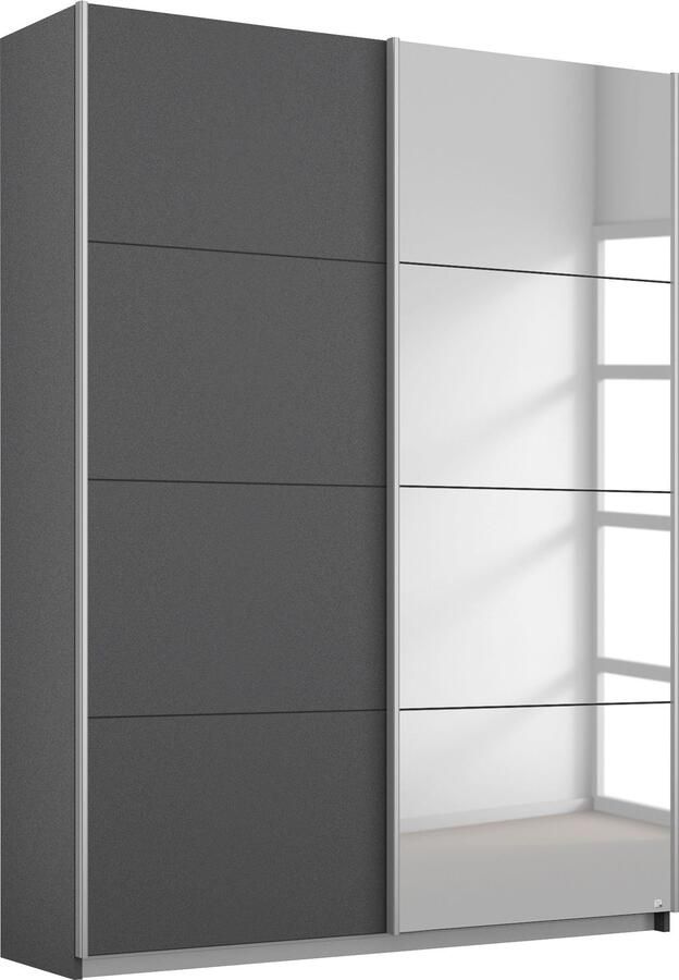 Rauch Zweefdeurkast Subito kledingkast bestseller Slaapkamerkast met 4 spiegelelementen - Foto 5