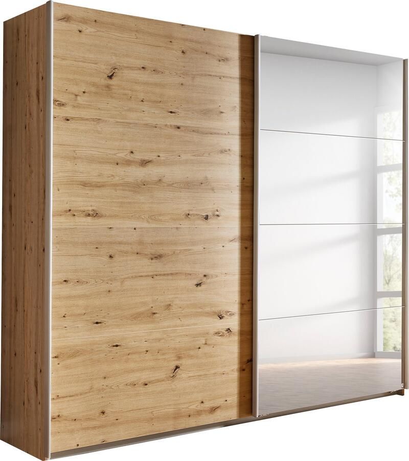 Rauch Zweefdeurkast Subito kledingkast bestseller Slaapkamerkast met 4 spiegelelementen - Foto 5
