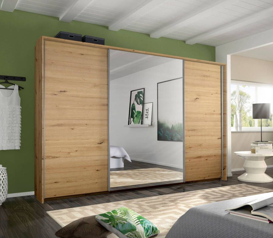 Rauch Zweefdeurkast Kledingkast TOMA met passe-partout incl. rek inzet en extra legplanken made in germany - Foto 5