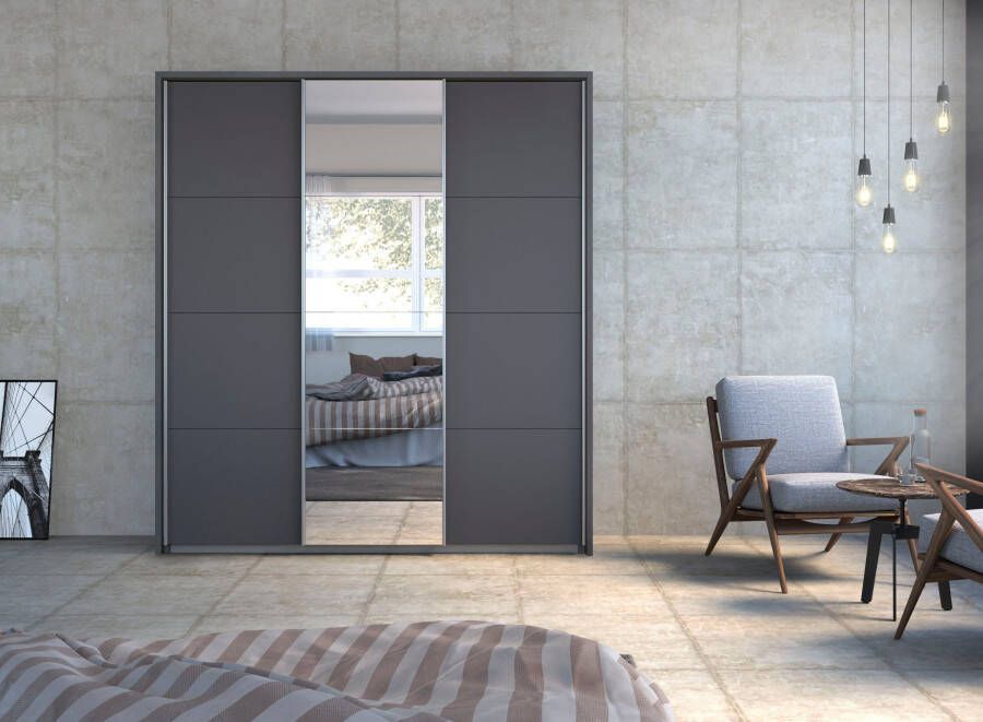 Rauch Zweefdeurkast Kledingkast TOMA met passe-partout incl. rek inzet en extra legplanken made in germany - Foto 10
