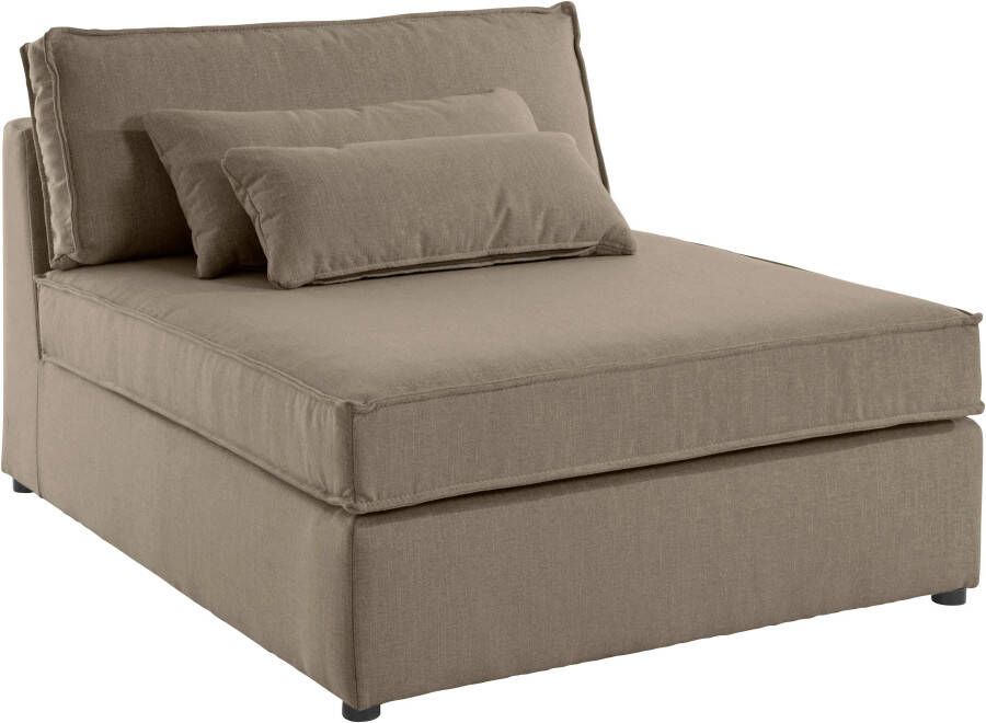 OTTO Bank-middenelement Enid Deel van een modulaire bank stevig zitcomfort ook in breedribcord - Foto 7