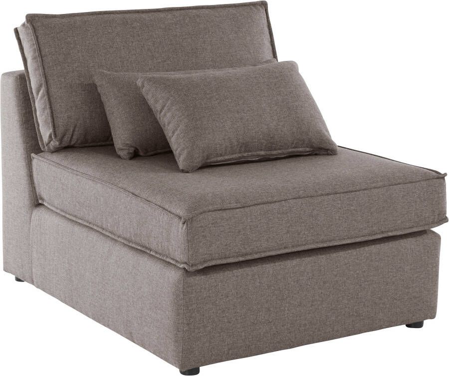 OTTO Bank-middenelement Florid als deel van een modulaire bank stevig zitcomfort ook in cord