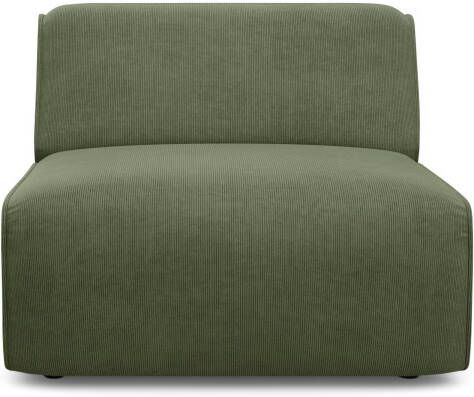 OTTO Fauteuil Merid sofa-middenelement afmetingen B D H: 84 97 46 cm als module of apart te gebruiken voor individuele samenstelling