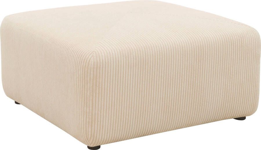 RAUM.ID Hocker Gerrid Ribfluwelen bekleding passend bij de modulaire serie "Gerrid" - Foto 4