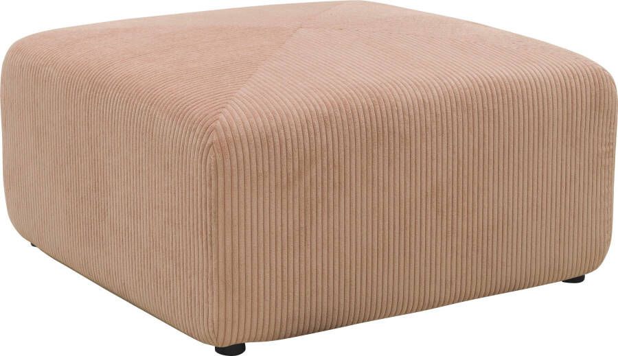 RAUM.ID Hocker Gerrid Ribfluwelen bekleding passend bij de modulaire serie "Gerrid" - Foto 4
