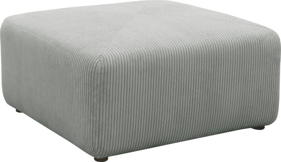 RAUM.ID Hocker Gerrid Ribfluwelen bekleding passend bij de modulaire serie "Gerrid" - Foto 4