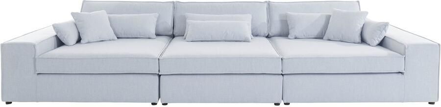 RAUM.ID 3-zitsbank Enid 3 delen bestaand uit modules in vele overtrekken ook in breedribcord - Foto 6