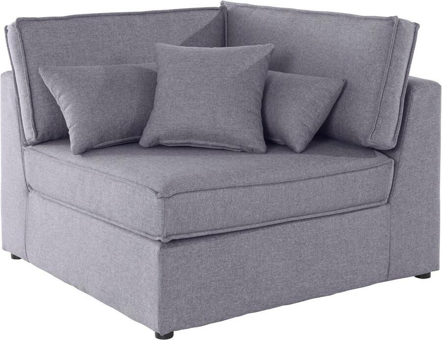 OTTO Bank-hoekelement Florid Deel van een modulaire bank stevig zitcomfort ook in cord - Foto 3