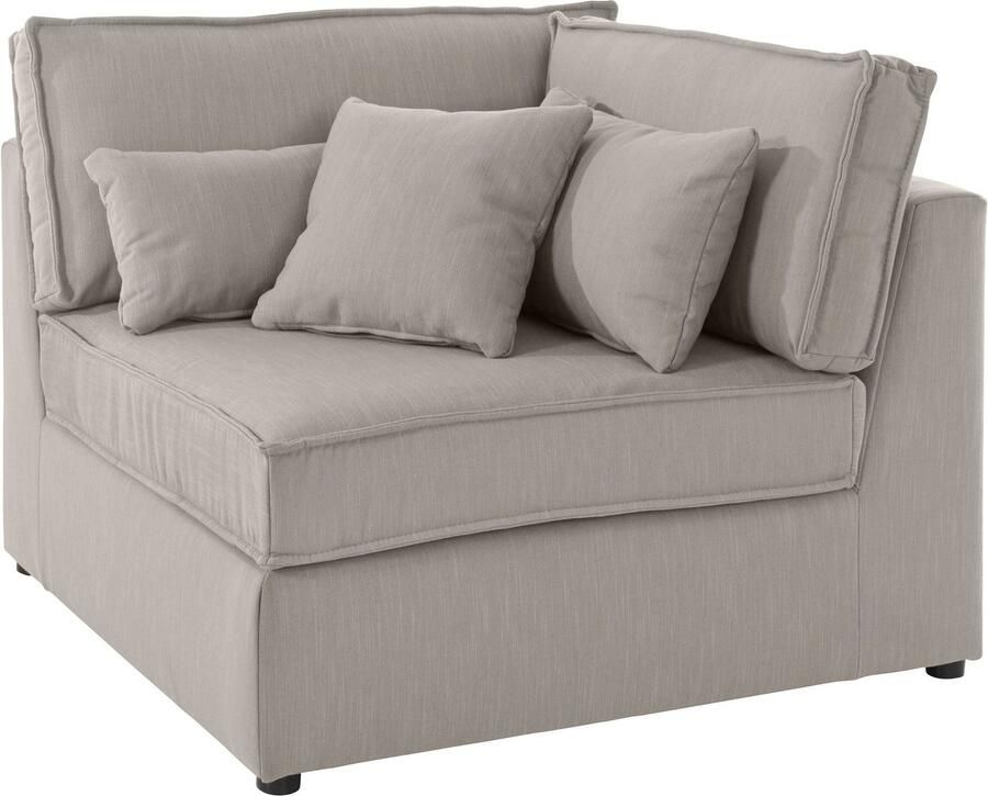 OTTO Bank-hoekelement Florid Deel van een modulaire bank stevig zitcomfort ook in cord - Foto 3