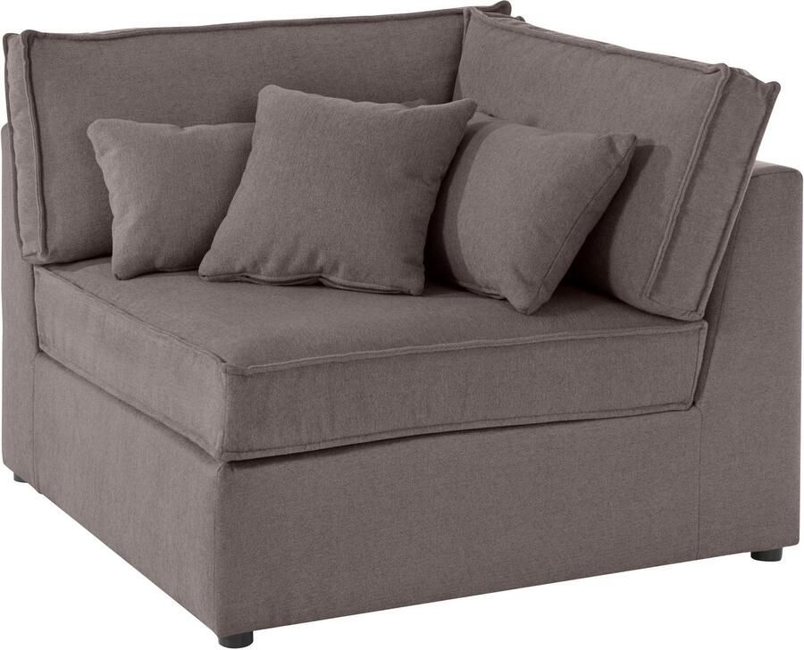 OTTO Bank-hoekelement Florid Deel van een modulaire bank stevig zitcomfort ook in cord - Foto 3