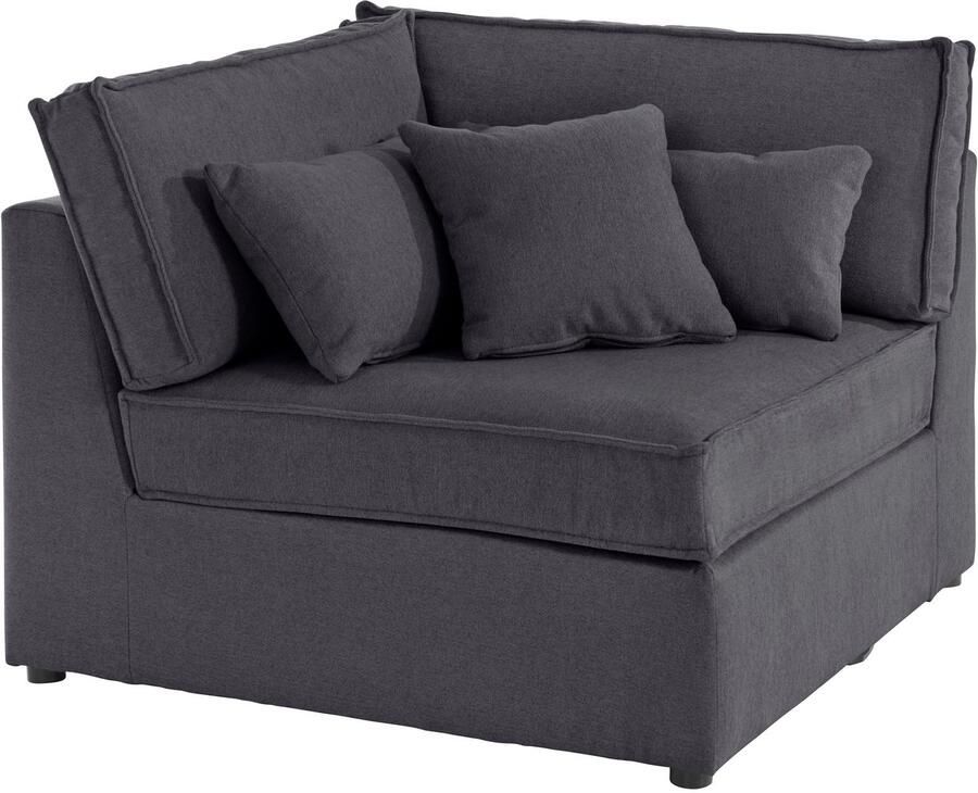 OTTO Bank-hoekelement Florid Deel van een modulaire bank stevig zitcomfort ook in cord - Foto 3