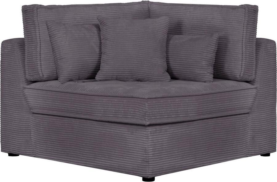 OTTO Bank-hoekelement Florid Deel van een modulaire bank stevig zitcomfort ook in cord - Foto 3