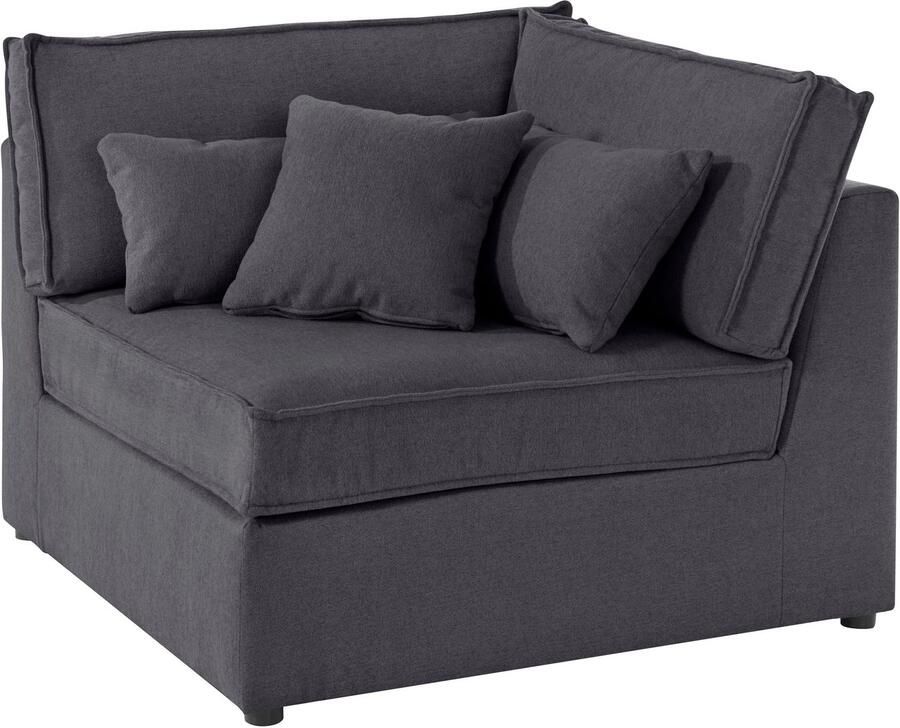 OTTO Bank-hoekelement Florid Deel van een modulaire bank stevig zitcomfort ook in cord - Foto 3