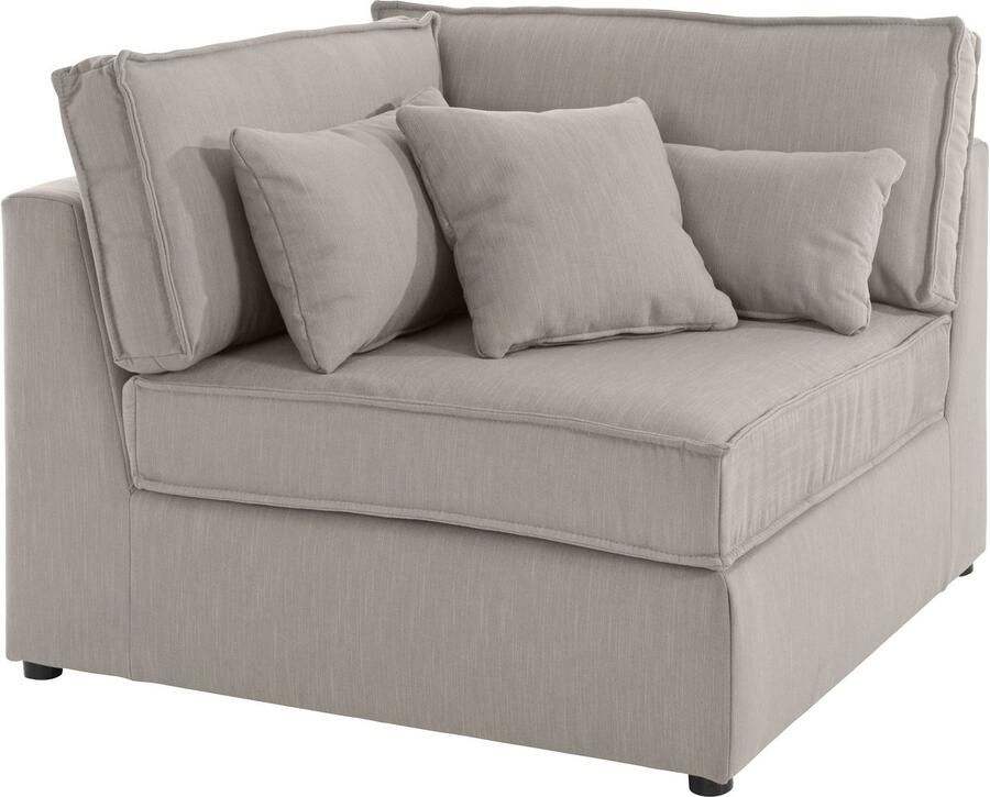 OTTO Bank-hoekelement Florid Deel van een modulaire bank stevig zitcomfort ook in cord - Foto 3