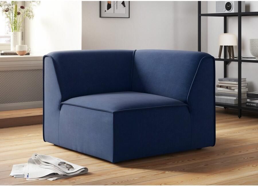 OTTO Bank-hoekelement Merid sofa-element afmetingen B D H: 97 97 46 cm als module of apart te gebruiken voor individuele samenstelling - Foto 4