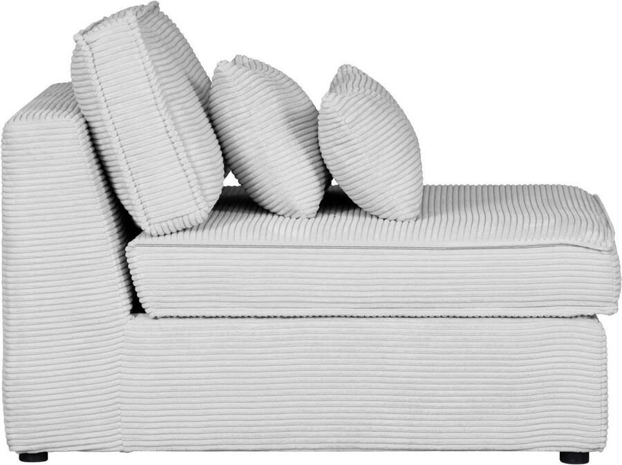 OTTO Bank-middenelement Enid Deel van een modulaire bank stevig zitcomfort ook in breedribcord - Foto 4