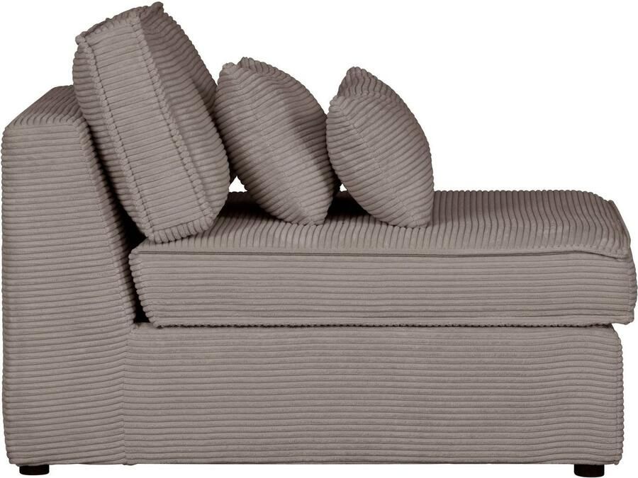 OTTO Bank-middenelement Enid Deel van een modulaire bank stevig zitcomfort ook in breedribcord - Foto 4