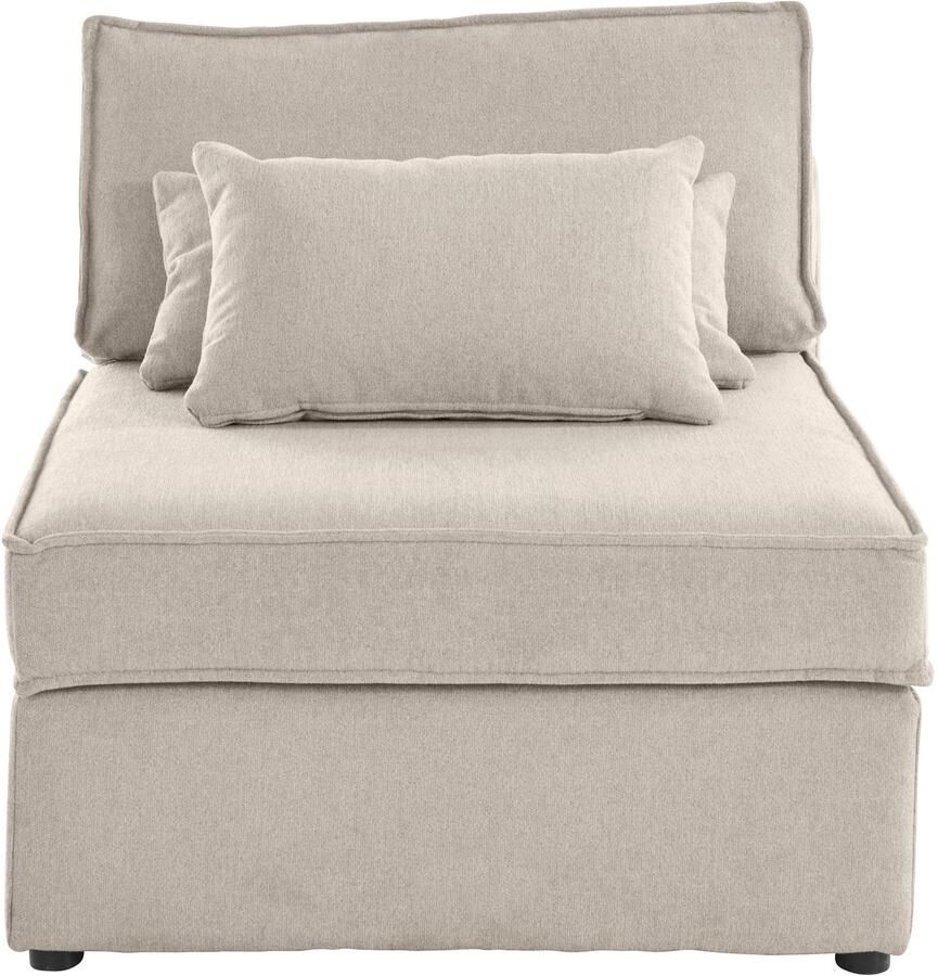 OTTO Bank-middenelement Florid als deel van een modulaire bank stevig zitcomfort ook in cord - Foto 2