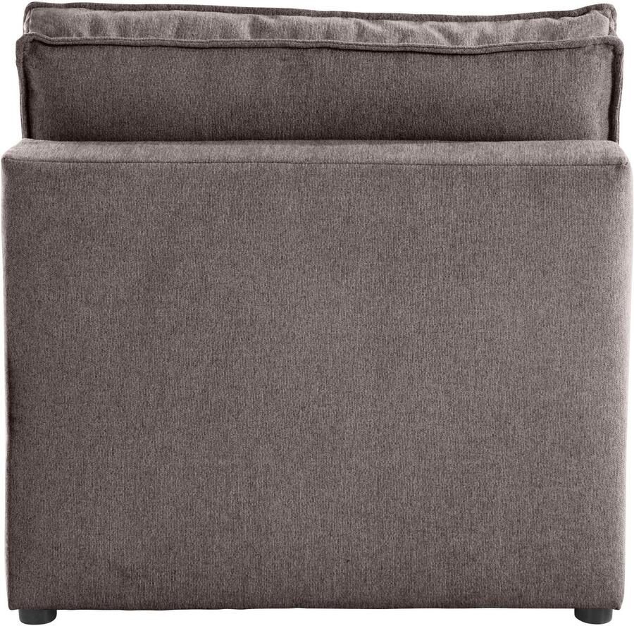 OTTO Bank-middenelement Florid als deel van een modulaire bank stevig zitcomfort ook in cord - Foto 2