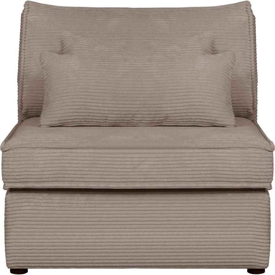 OTTO Bank-middenelement Florid als deel van een modulaire bank stevig zitcomfort ook in cord - Foto 2
