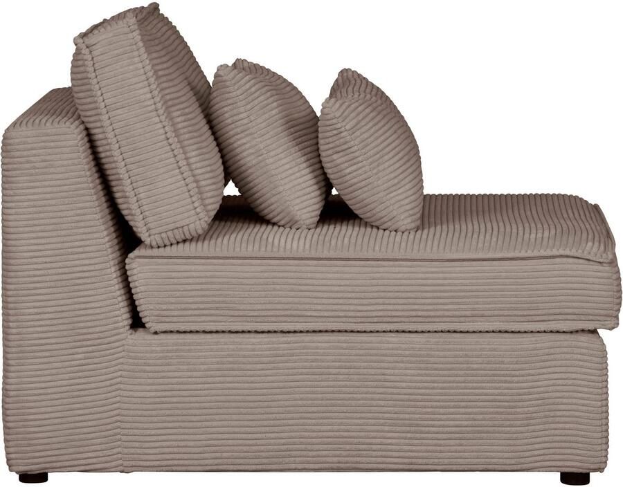 OTTO Bank-middenelement Florid als deel van een modulaire bank stevig zitcomfort ook in cord - Foto 4